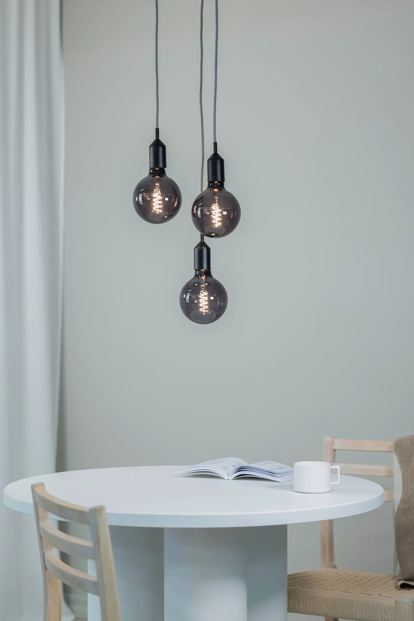 Bronx svart taklampa belysning | Bronx black pendant lamp | Bronx schwarz Pendelleuchte