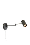 Costilla grå vägglampa 108468 | Costilla grey wall lamp 108468 | Costilla grau Wandleuchte 108468
