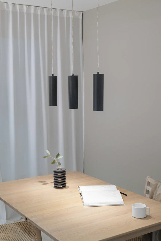 Costilla grå taklampa skandinavisk design | Costilla grey pendant lamp | Costilla grau Pendelleuchte skandinavisches Design