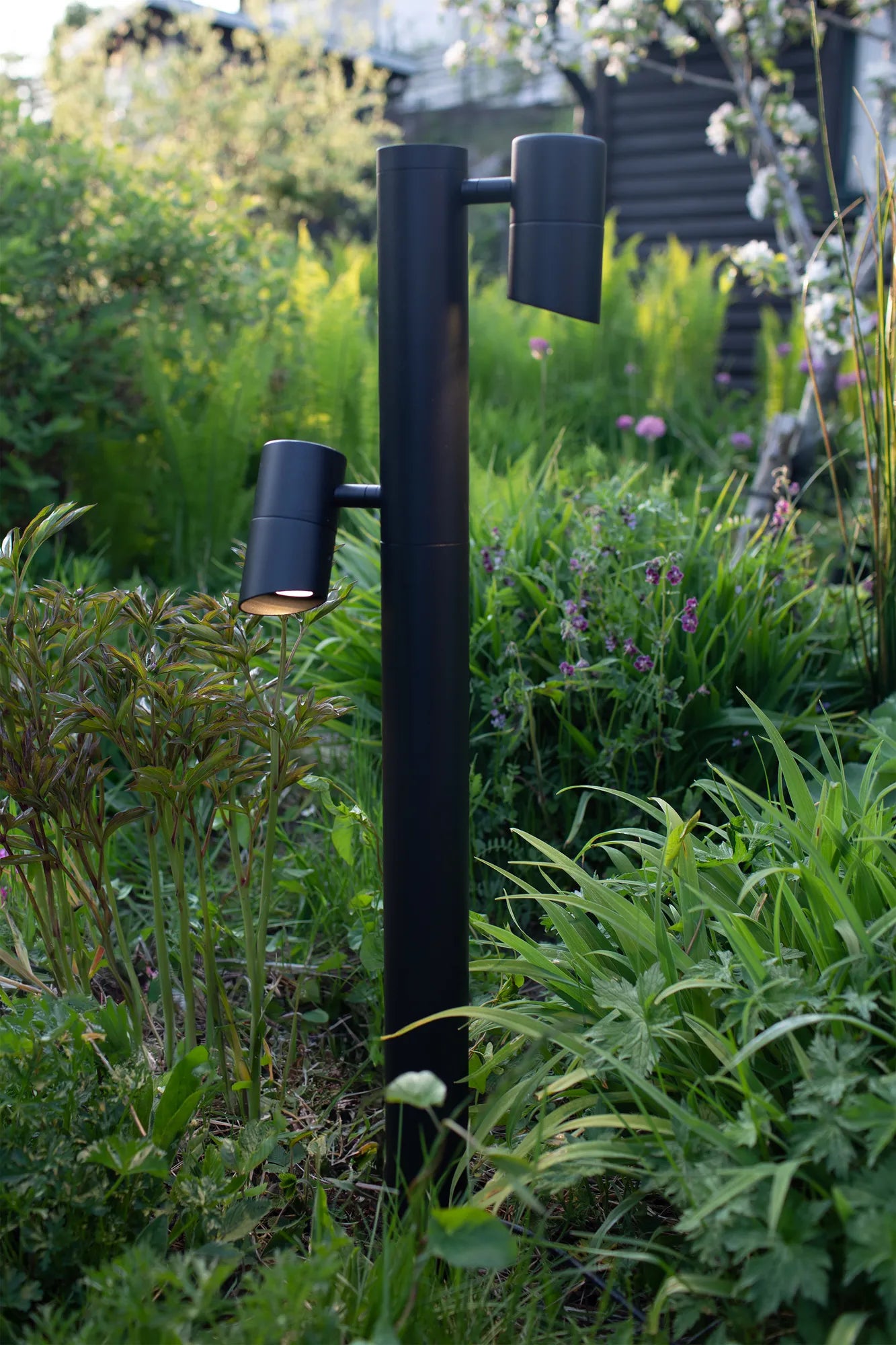 Garden 24 svart spotlight 80 cm utomhusbelysning | Garden 24 black spotlight | Garden 24 schwarz Spotlight
