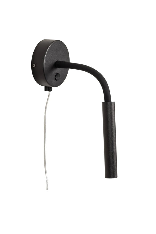 Jolie svart vägglampa 108503 | Jolie black wall lamp 108503 | Jolie schwarz Wandleuchte 108503