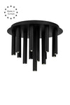 Gocce svart taklampa | Gocce black pendant lamp | Gocce schwarz Pendelleuchte