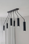Ramus svart taklampa stilren belysning | Ramus black pendant lamp | Ramus schwarz Pendelleuchte minimalistische Beleuchtung
