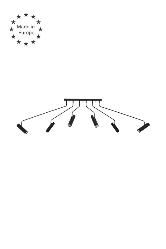 Ramus svart taklampa | Ramus black pendant lamp | Ramus schwarz Pendelleuchte