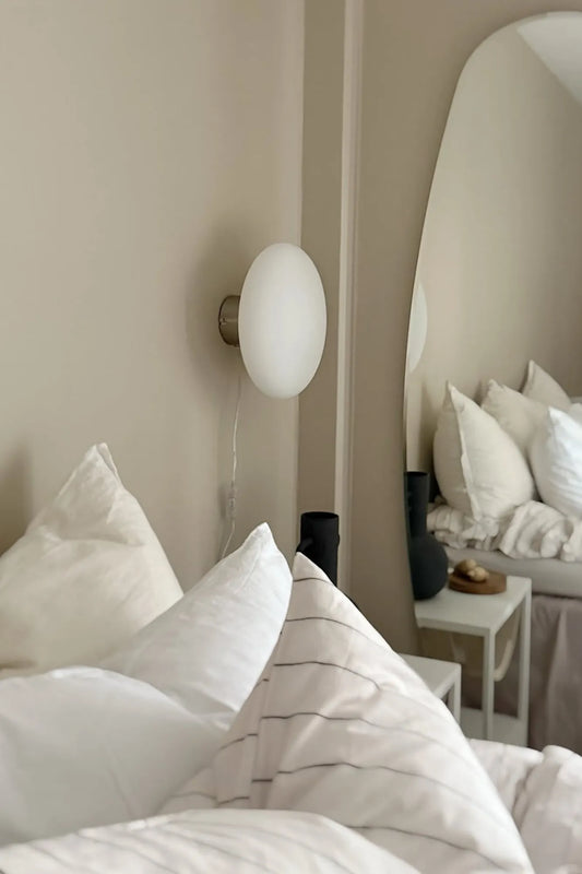 Locus Tak/Vägglampa Vit