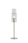 Tubo nickel bordslampa 50 cm 108557 | Tubo nickel table lamp 108557 | Tubo Nickel Tischlampe 108557