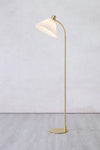 Mira mässing golvlampa stilren belysning | Mira brass floor lamp | Mira Messing Stehlampe minimalistische Beleuchtung