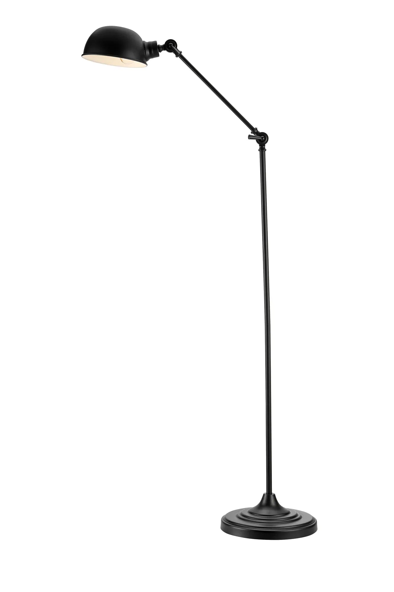 Portland svart golvlampa 108586 | Portland black floor lamp 108586 | Portland schwarz Stehlampe 108586