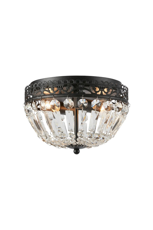 Etienne svart plafond 108598 | Etienne black flush mount ceiling light 108598 | Etienne schwarz Deckenleuchte 108598