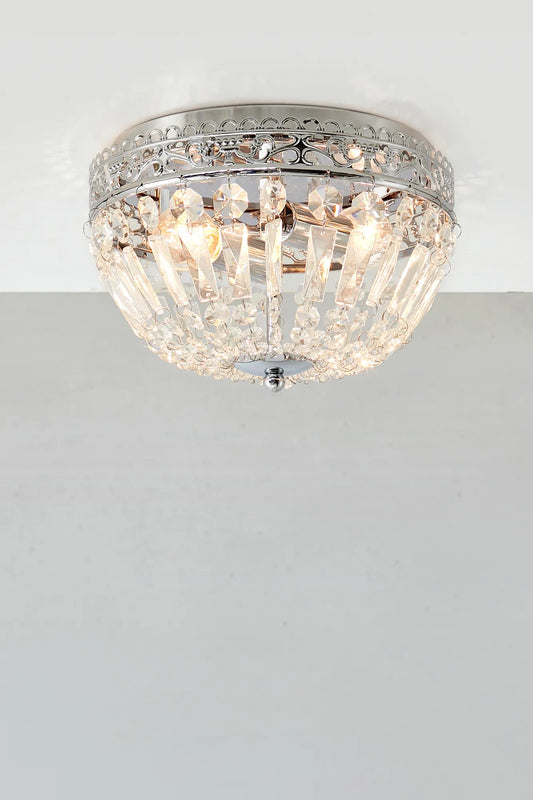 Etienne krom plafond stilren belysning | Etienne chrome flush mount | Etienne Chrom Deckenleuchte minimalistische Beleuchtung