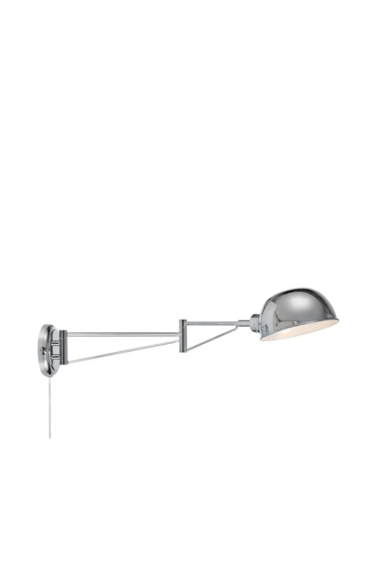 Portland krom vägglampa 108623 | Portland chrome wall lamp 108623 | Portland Chrom Wandleuchte 108623