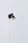 Folie svart vägglampa stilren belysning | Folie black wall lamp | Folie schwarz Wandleuchte minimalistische Beleuchtung