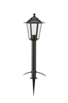 Unite 12 svart pollare 108643 | Unite 12 black bollard light 108643 | Unite 12 schwarz Pollerleuchte 108643