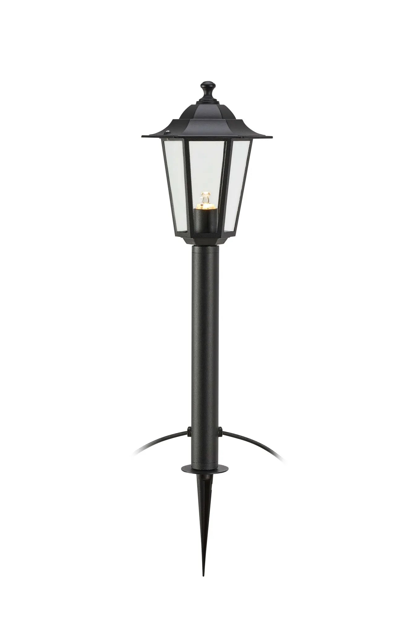 Unite 12 svart pollare 108643 | Unite 12 black bollard light 108643 | Unite 12 schwarz Pollerleuchte 108643