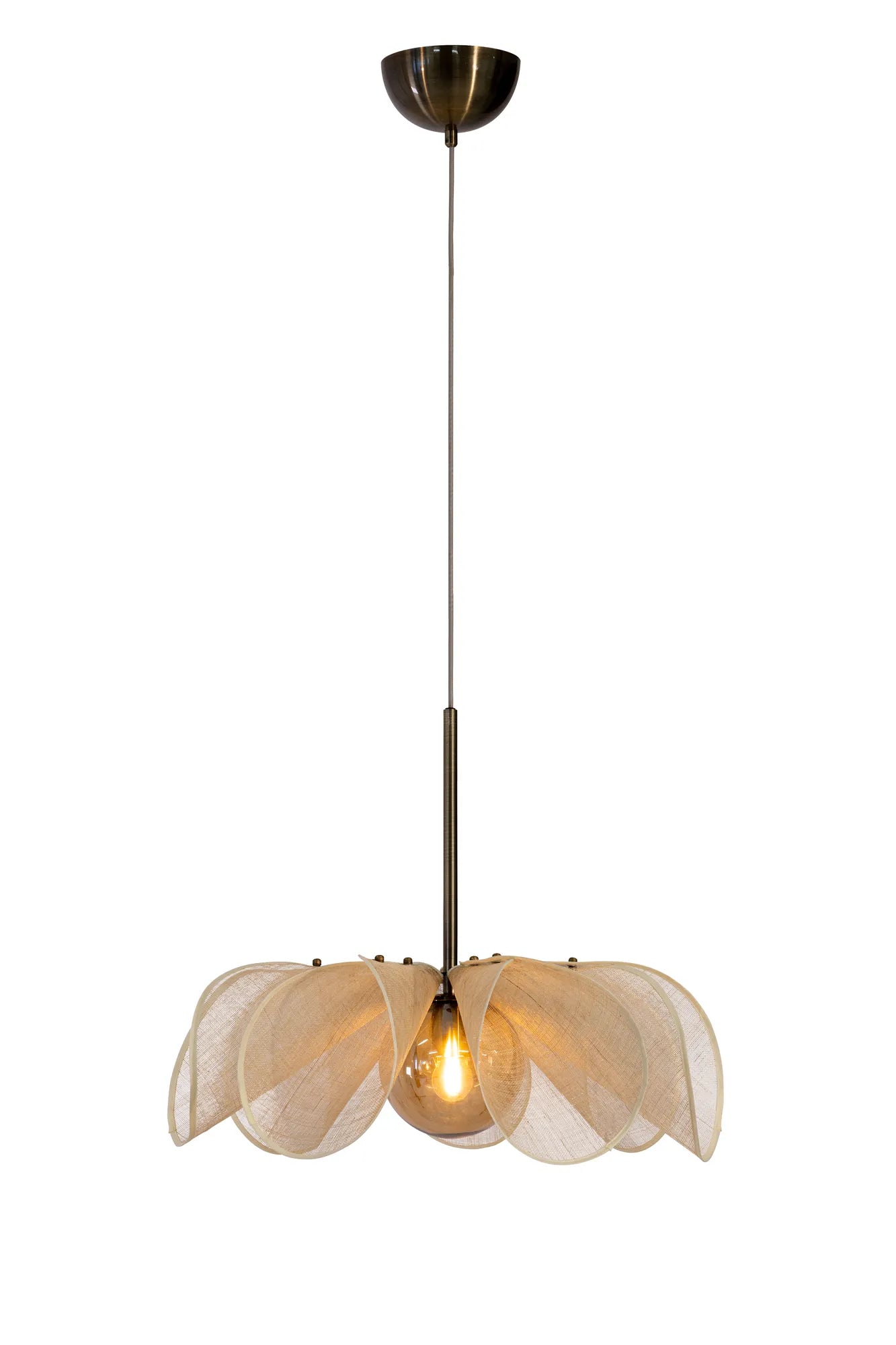 Styrka beige taklampa 63 cm 108659 | Styrka beige pendant lamp 108659 | Styrka beige Pendelleuchte 108659