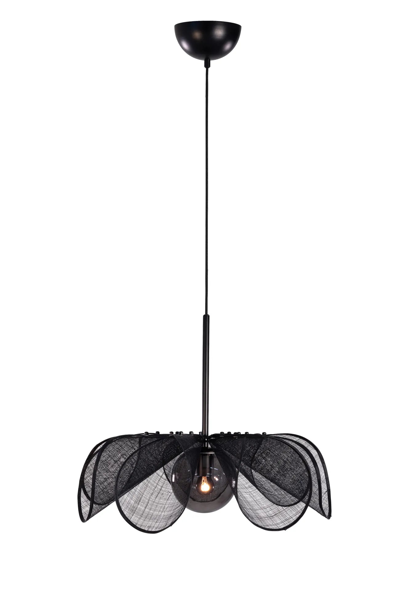 Styrka svart taklampa 63 cm 108660 | Styrka black pendant lamp 108660 | Styrka schwarz Pendelleuchte 108660
