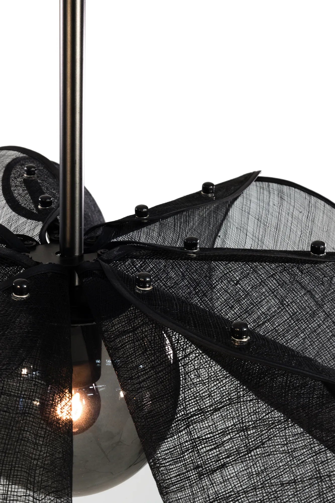 Styrka svart taklampa 63 cm stilren belysning | Styrka black | Styrka schwarz Pendelleuchte minimalistische Beleuchtung