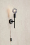 Cielo svart vägglampa stilren belysning | Cielo black wall lamp | Cielo schwarz Wandleuchte minimalistische Beleuchtung