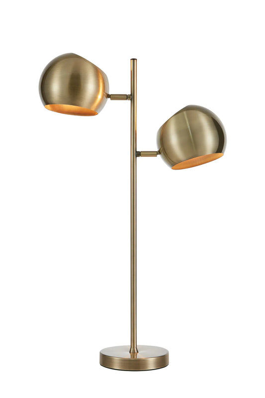 Edgar antik mässing bordslampa 108692 | Edgar antique brass table lamp 108692 | Edgar Antik-Messing Tischlampe 108692 108692
