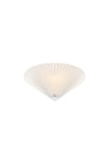 Plisado vit plafond 42 cm 108701 | Plisado white flush mount ceiling light 108701 | Plisado weiß Deckenleuchte 108701