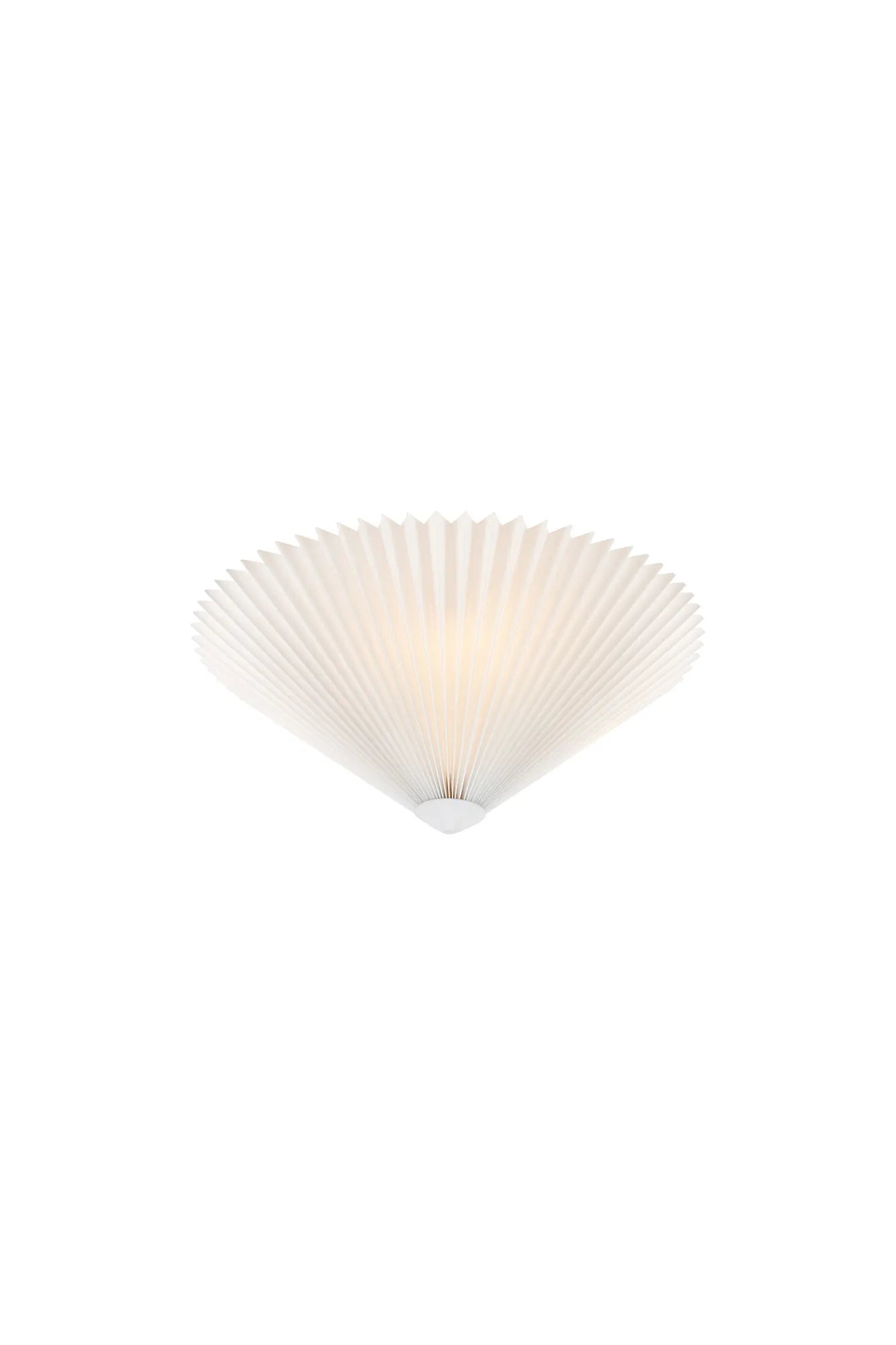 Plisado vit plafond 42 cm 108701 | Plisado white flush mount ceiling light 108701 | Plisado weiß Deckenleuchte 108701