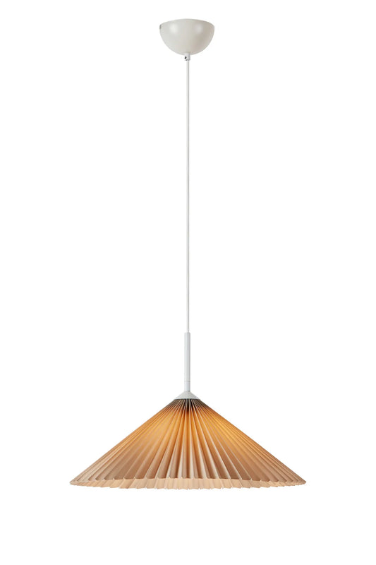 Plisado beige taklampa 50 cm 108710 | Plisado beige pendant lamp 108710 | Plisado beige Pendelleuchte 108710