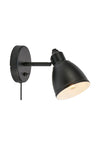 Story svart vägglampa 108712 | Story black wall lamp 108712 | Story schwarz Wandleuchte 108712