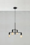 Cielo svart taklampa stilren belysning | Cielo black pendant lamp | Cielo schwarz Pendelleuchte minimalistische Beleuchtung