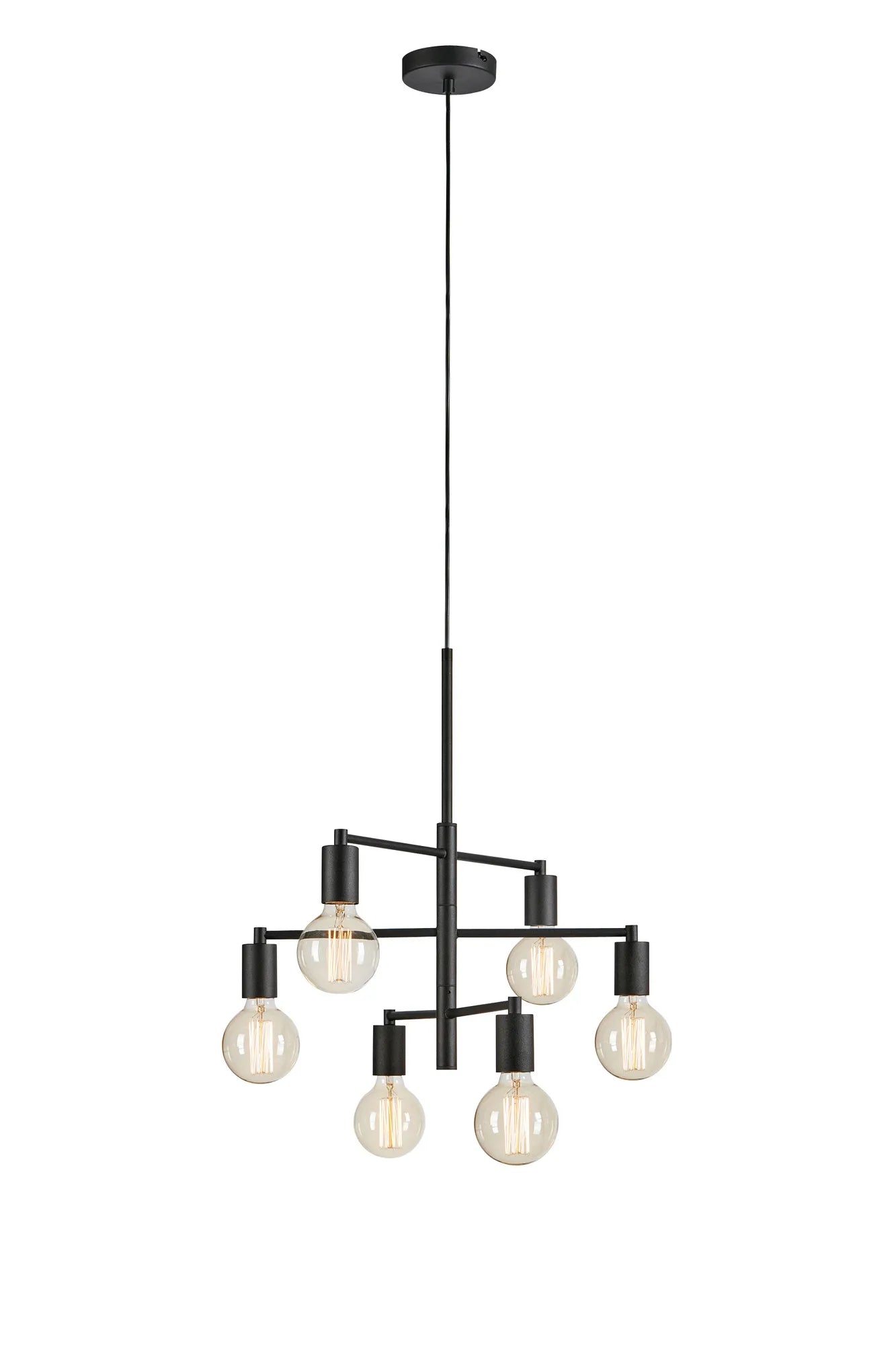 Cielo svart taklampa 108717 | Cielo black pendant lamp 108717 | Cielo schwarz Pendelleuchte 108717