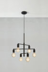 Cielo svart taklampa stilren belysning svensk design | Cielo black pendant lamp Swedish design | Cielo schwarz Pendelleuchte