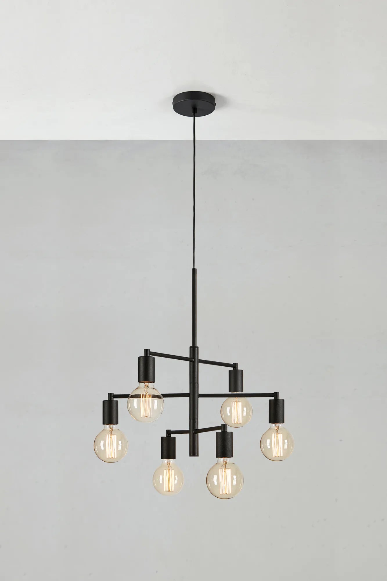 Cielo svart taklampa stilren belysning svensk design | Cielo black pendant lamp Swedish design | Cielo schwarz Pendelleuchte