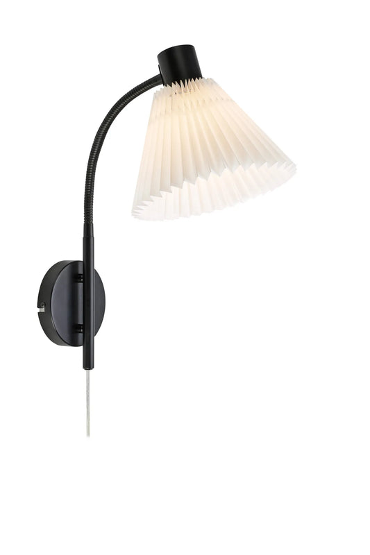 Mira vit vägglampa 108752 | Mira white wall lamp 108752 | Mira weiß Wandleuchte 108752