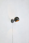 Edgar svart vägglampa stilren belysning | Edgar black wall lamp | Edgar schwarz Wandleuchte minimalistische Beleuchtung