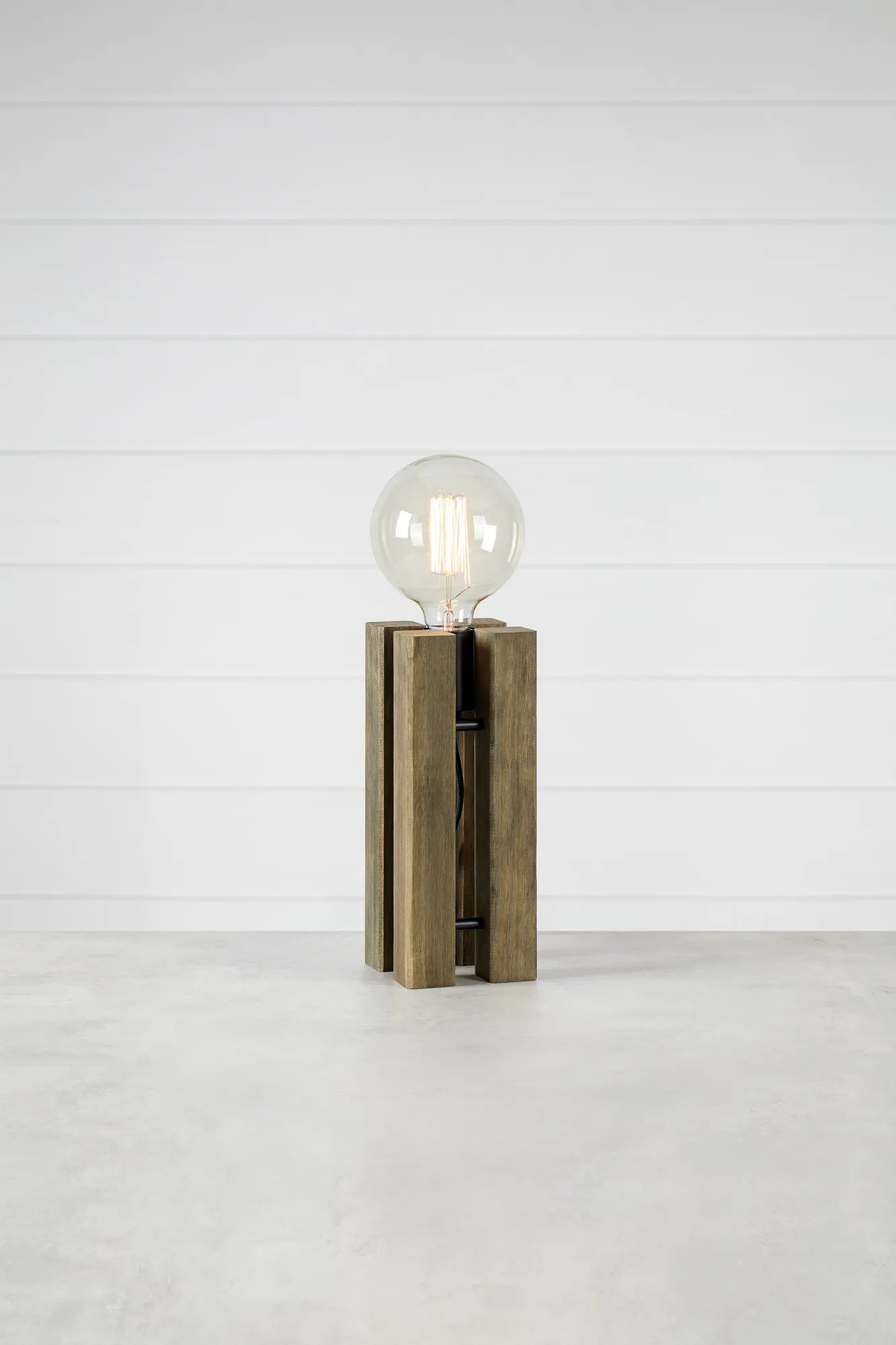 Lodge brun bordslampa 28 cm stilren belysning | Lodge brown table lamp | Lodge braun Tischlampe minimalistische Beleuchtung