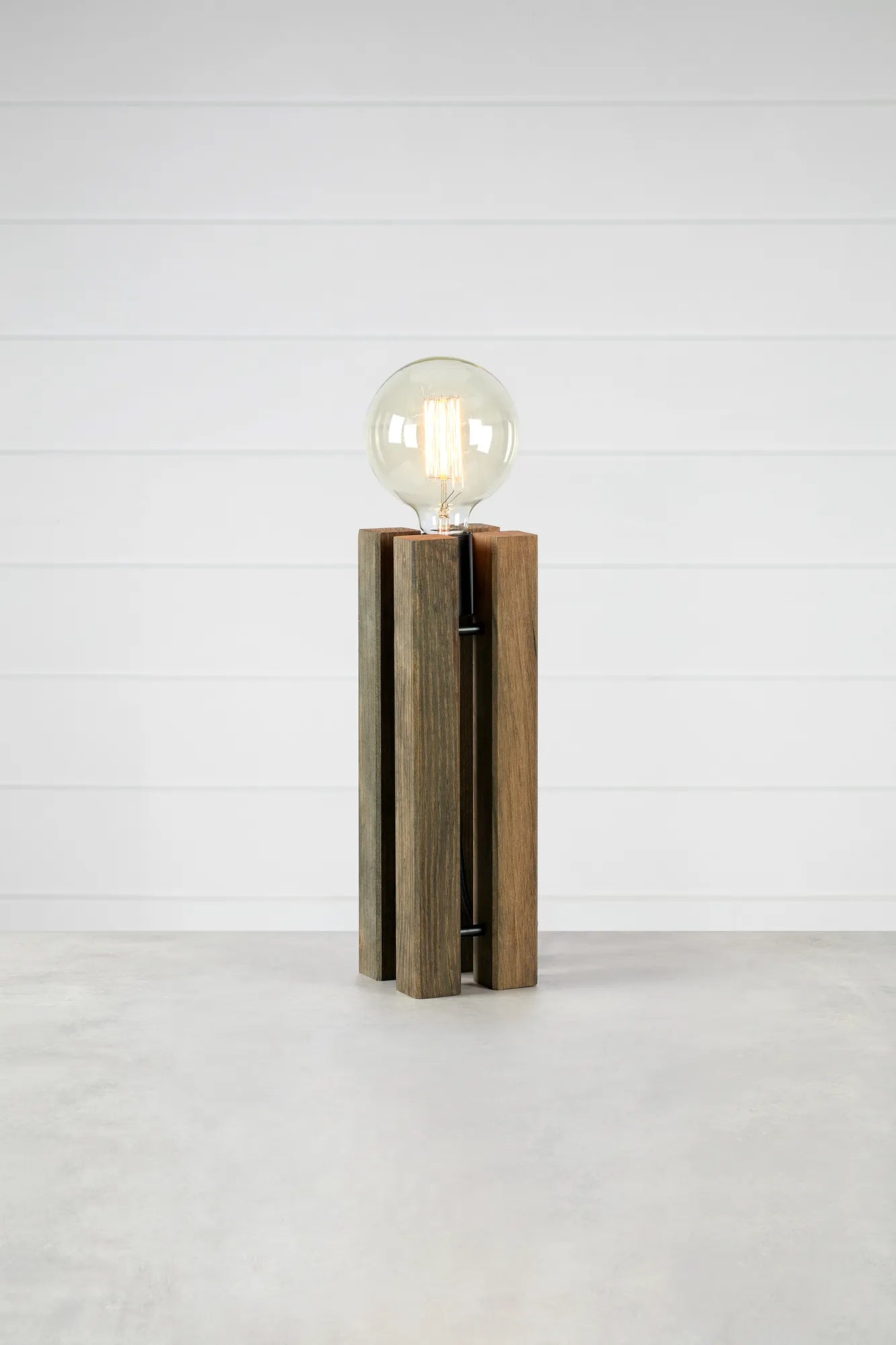 Lodge brun bordslampa 36 cm stilren belysning | Lodge brown table lamp | Lodge braun Tischlampe minimalistische Beleuchtung