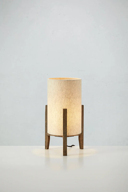 Eruca vit bordslampa 39 cm stilren belysning | Eruca white table lamp | Eruca weiß Tischlampe minimalistische Beleuchtung