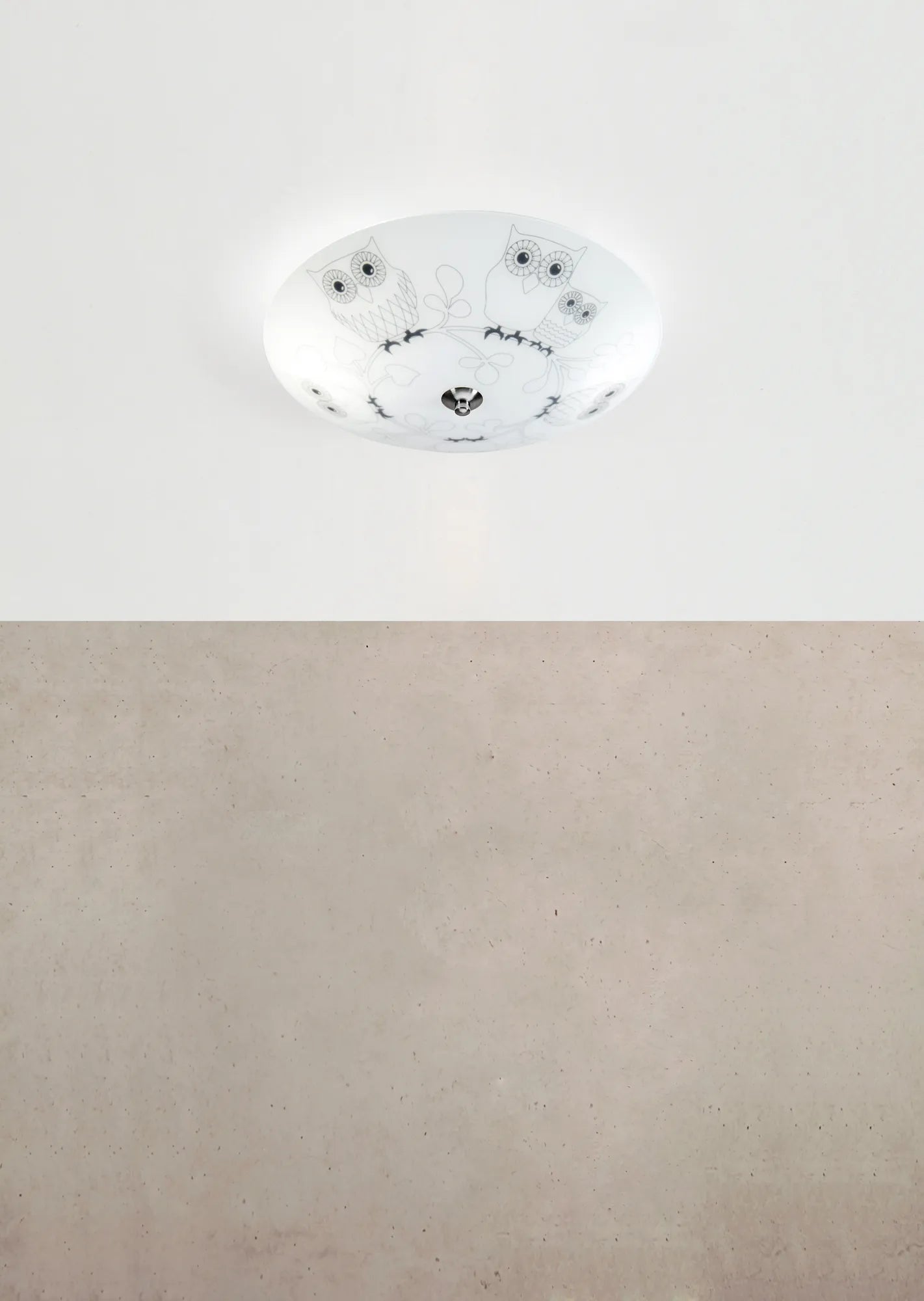 Ugglarp vit plafond stilren belysning | Ugglarp white flush mount | Ugglarp weiß Deckenleuchte minimalistische Beleuchtung