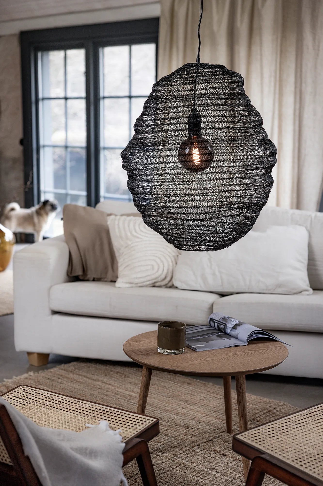 Tazza svart taklampa skandinavisk design | Tazza black pendant lamp | Tazza schwarz Pendelleuchte skandinavisches Design