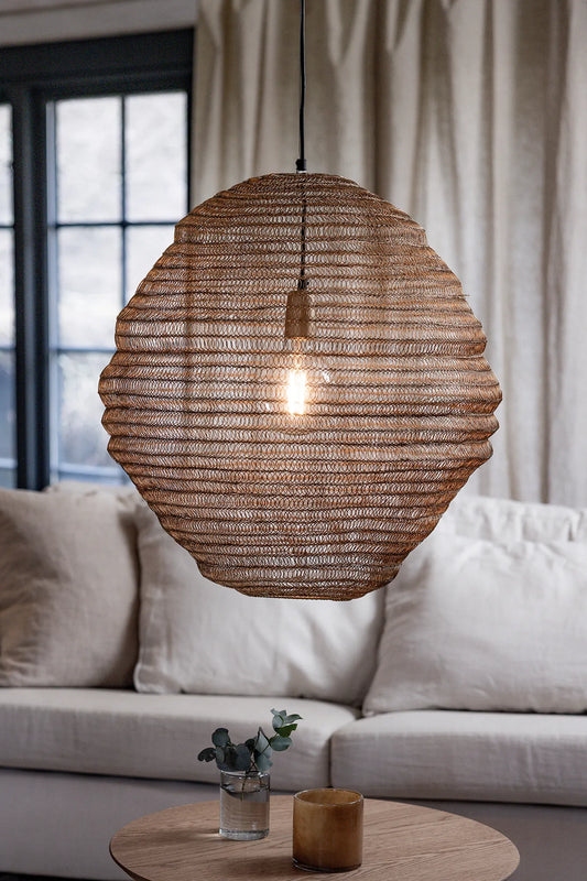 Tazza guld taklampa skandinavisk design | Tazza gold pendant lamp | Tazza Gold Pendelleuchte skandinavisches Design