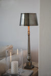Metallo silver bordslampa belysning | Metallo silver table lamp | Metallo Silber Tischlampe