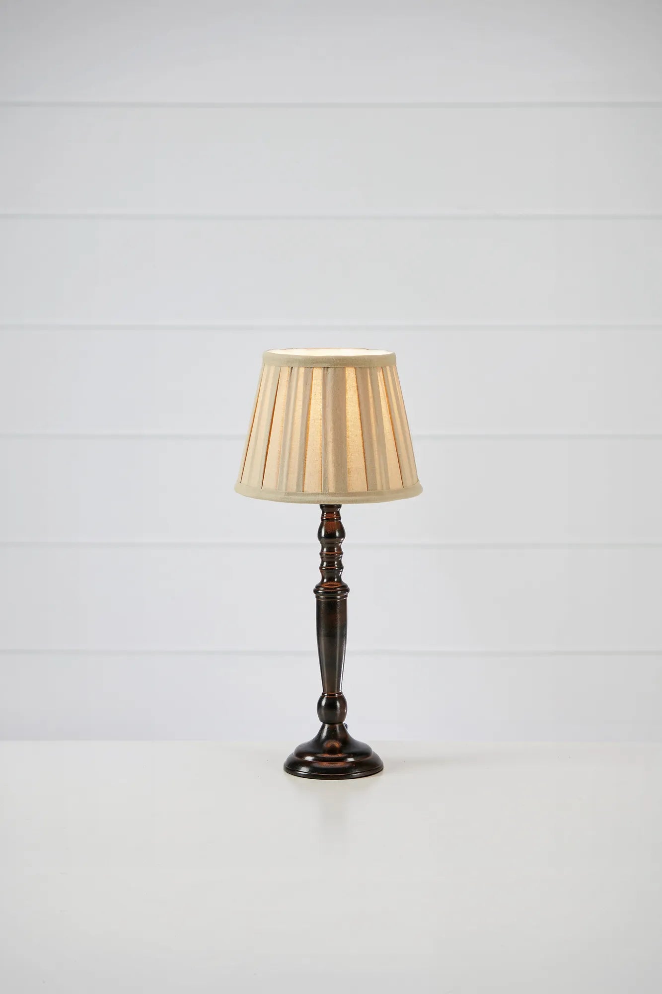 Chocolat beige bordslampa 46 cm stilren belysning | Chocolat beige | Chocolat beige Tischlampe minimalistische Beleuchtung