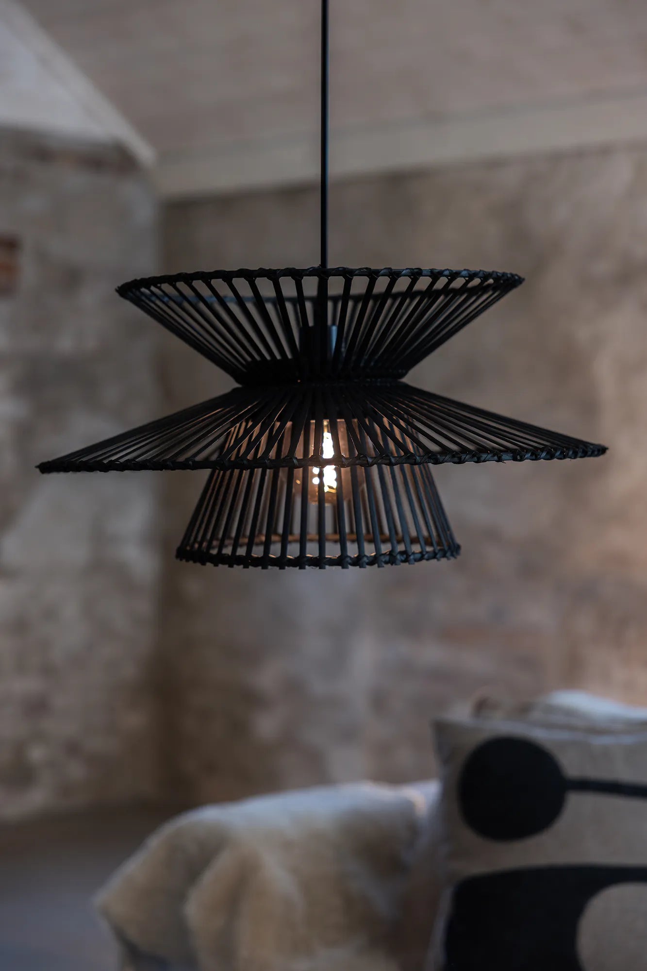 Duplici svart taklampa belysning skandinavisk design | Duplici black | Duplici schwarz Pendelleuchte skandinavisches Design