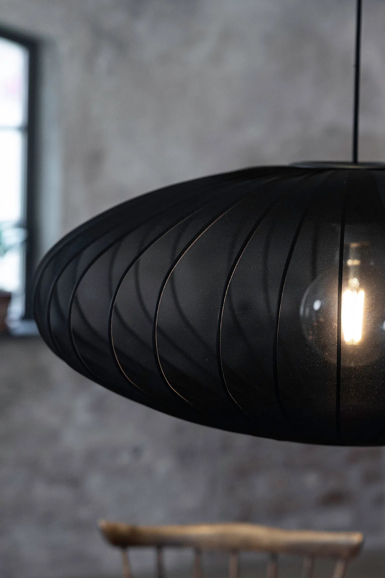 Florence svart taklampa 75 cm skandinavisk design | Florence black | Florence schwarz Pendelleuchte skandinavisches Design