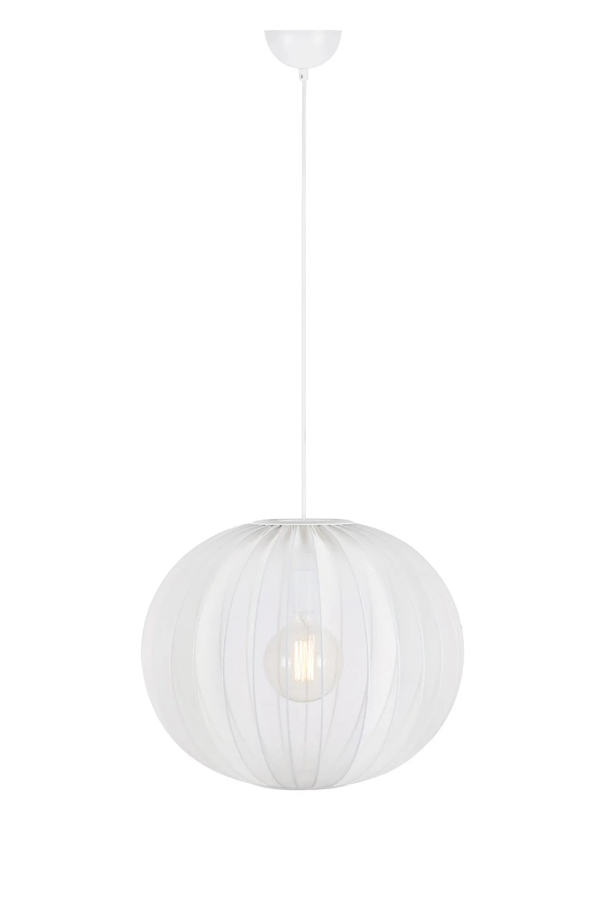 Florence Pendant White 50 cm