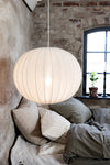 Florence vit taklampa 50 cm svensk design | Florence white pendant lamp | Florence weiß Pendelleuchte schwedisches Design