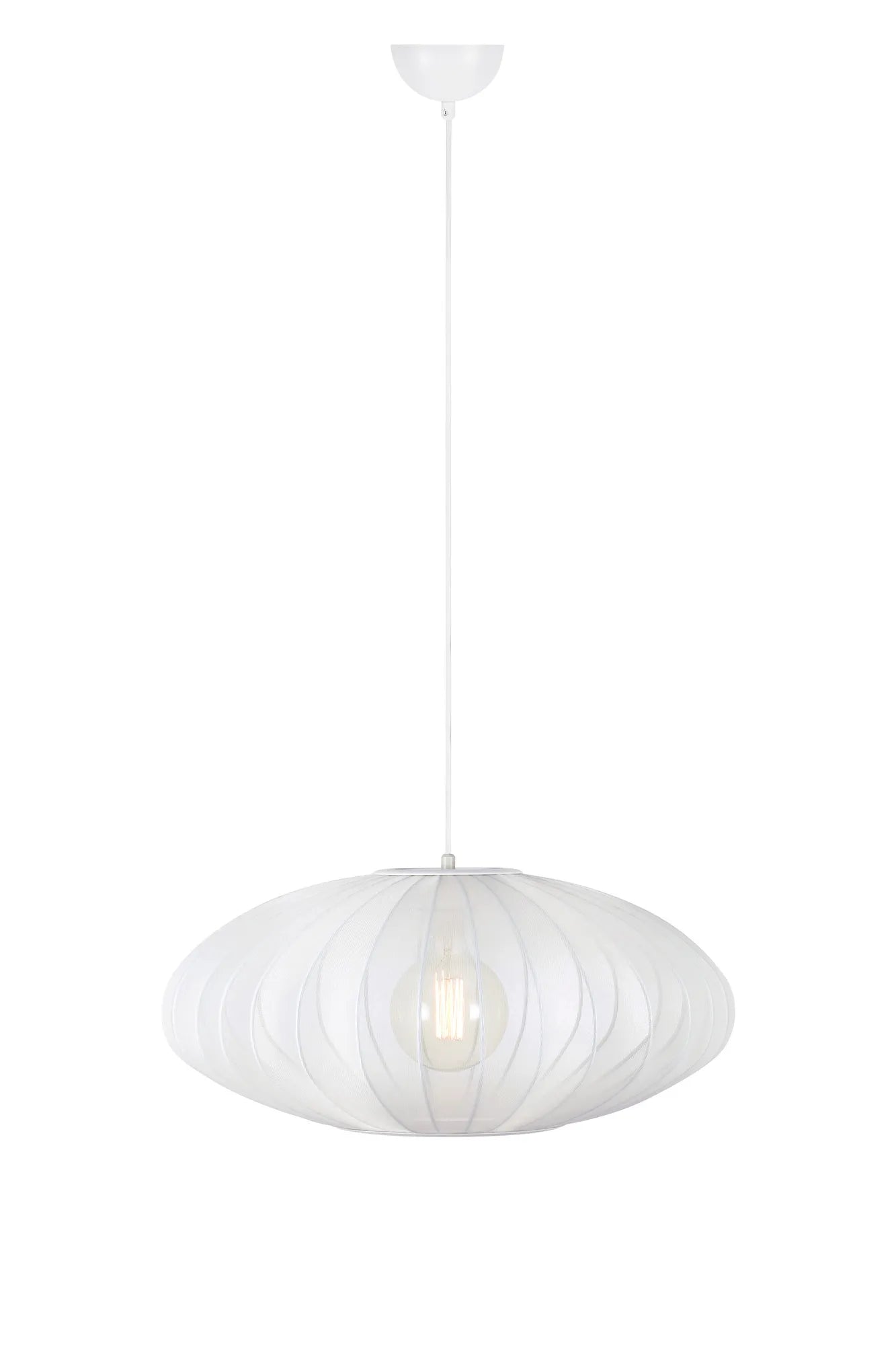 Florence vit taklampa 60 cm 108794 | Florence white pendant lamp 108794 | Florence weiß Pendelleuchte 108794