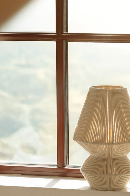 Razzo beige bordslampa 34 cm skandinavisk design | Razzo beige table lamp | Razzo beige Tischlampe skandinavisches Design