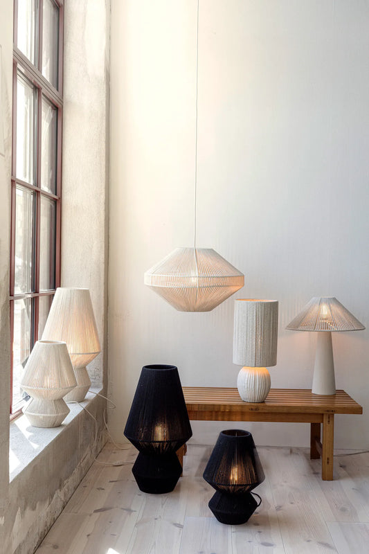 Razzo beige bordslampa 34 cm stilren belysning | Razzo beige table lamp | Razzo beige Tischlampe minimalistische Beleuchtung