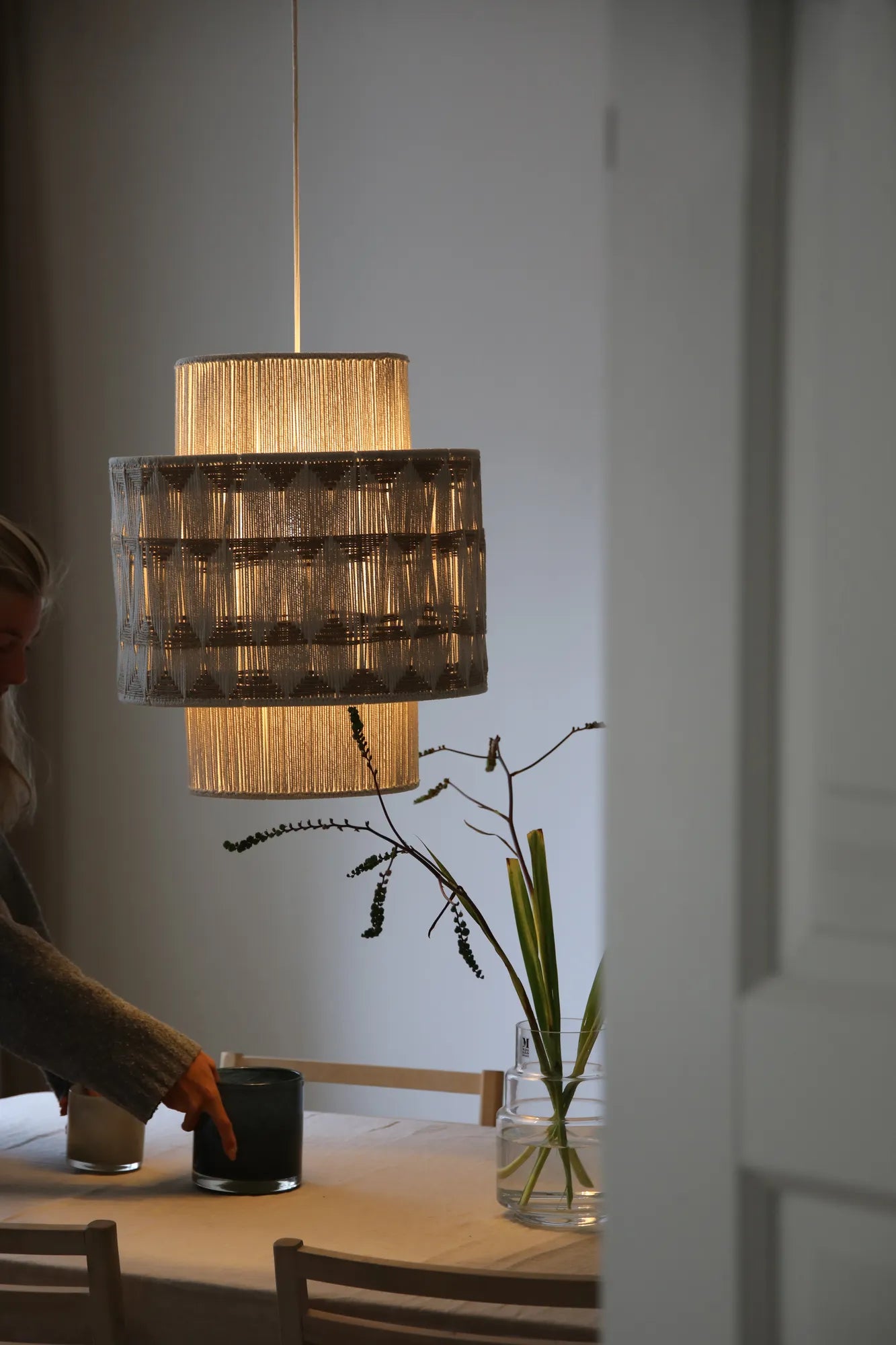 Ano beige taklampa skandinavisk design | Ano beige pendant lamp Scandinavian | Ano beige Pendelleuchte skandinavisches Design