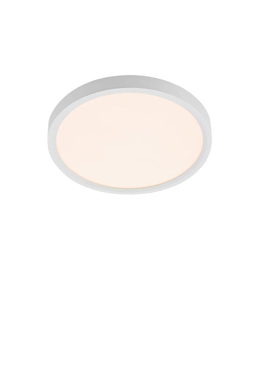 Punto vit plafond 23 cm 108843 | Punto white flush mount ceiling light 108843 | Punto weiß Deckenleuchte 108843